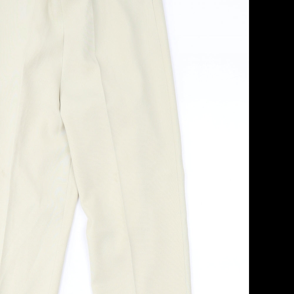 Womens UK Size 12 Preworn Regular Fit  Green Trousers