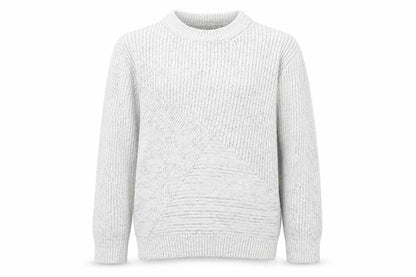 Front view of Next girls’ grey jumper, size 8, years