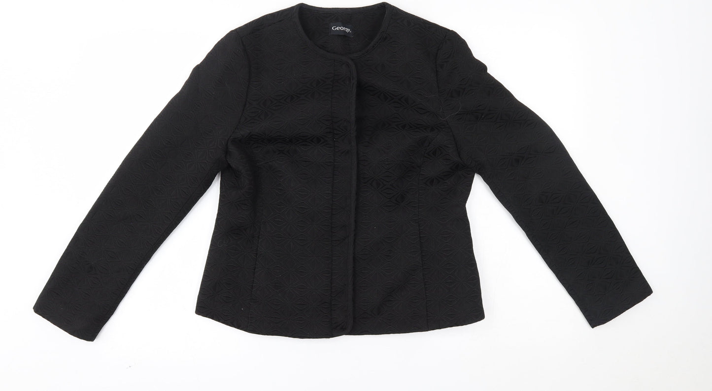 George Womens Black   Jacket  Size 12