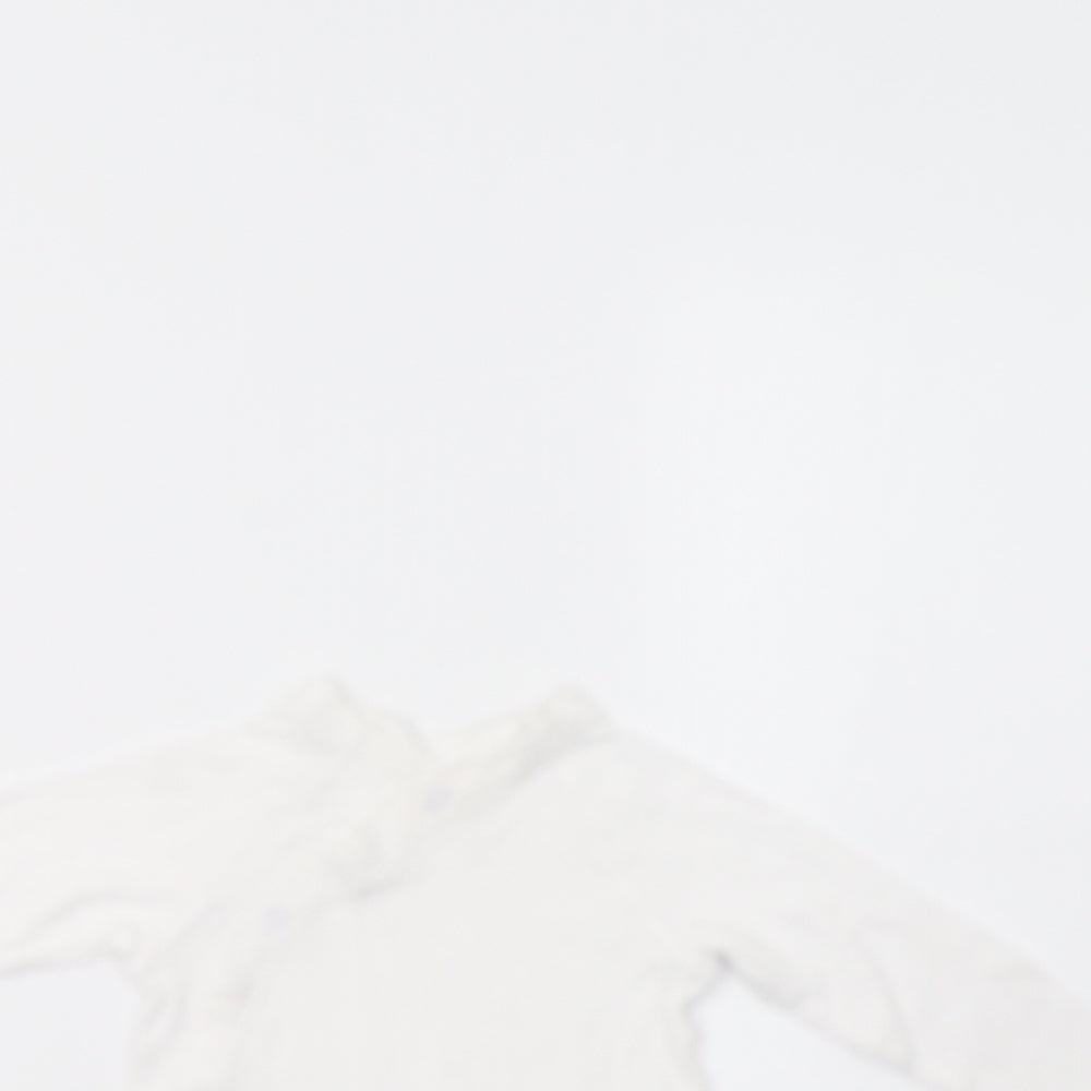 Baby Boutique Baby White   Leotard One-Piece Size 9-12 Months