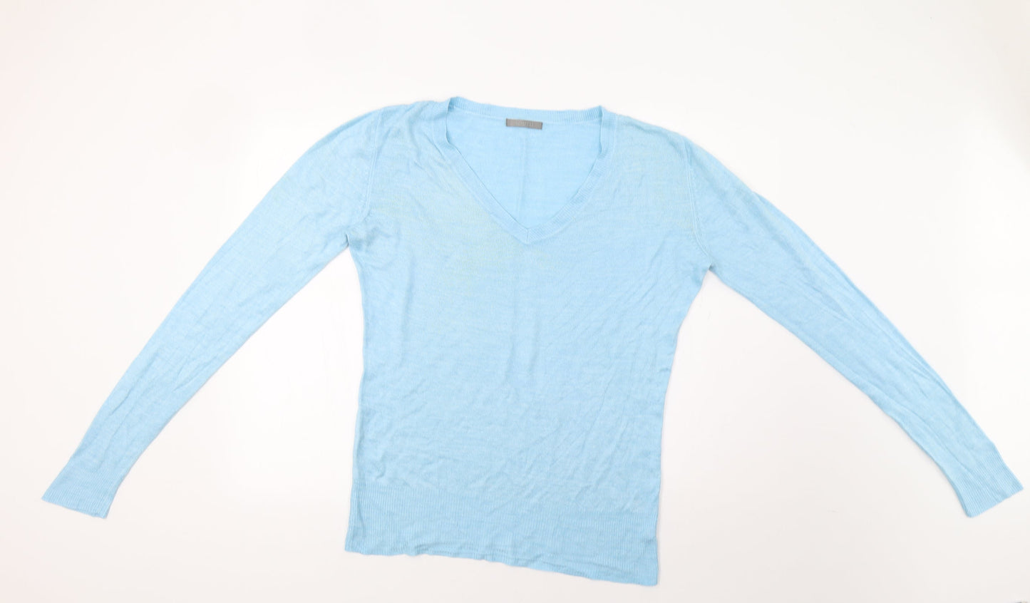 Womens UK Size 14 South Blue Pullover Jumper