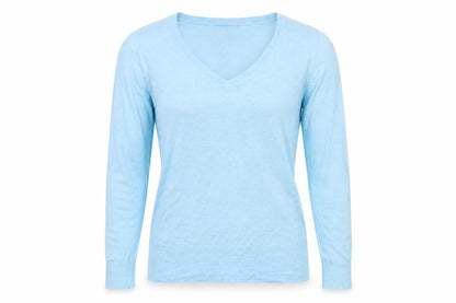 Womens UK Size 14 South Blue Pullover Jumper