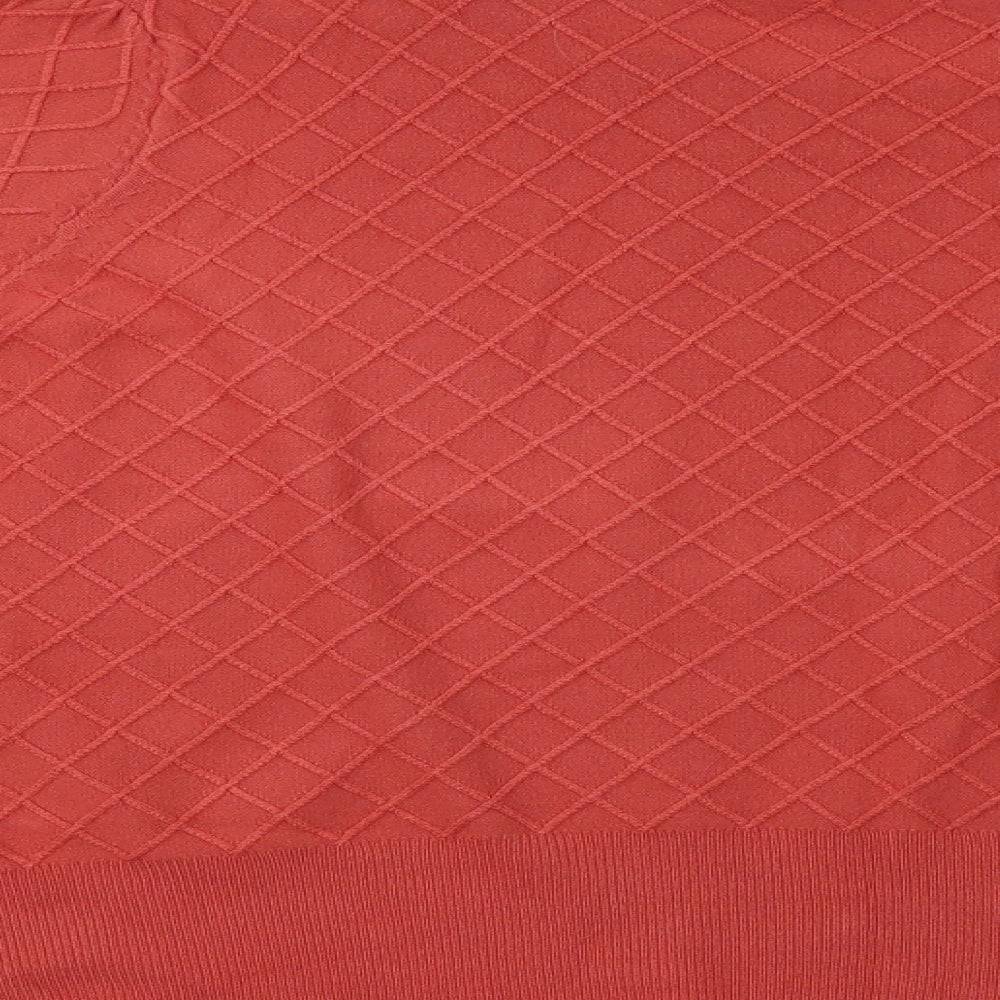 Womens UK Size 20 M&S Red Pullover Jumper