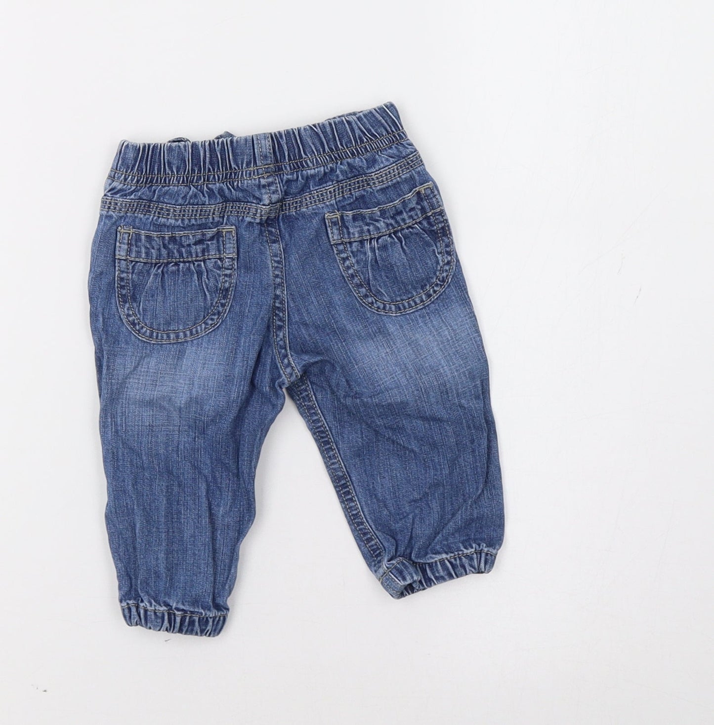 Mothercare Baby Blue   Jogger Jeans Size 3-6 Months