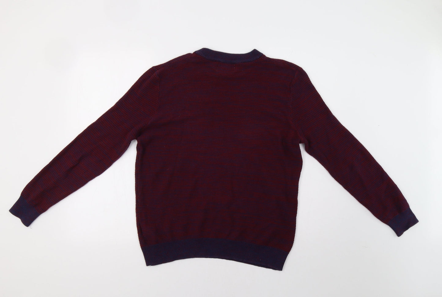 Topman Mens Red   Pullover Jumper Size M
