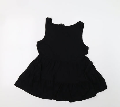 F&F Womens Black   Basic Tank Size 12