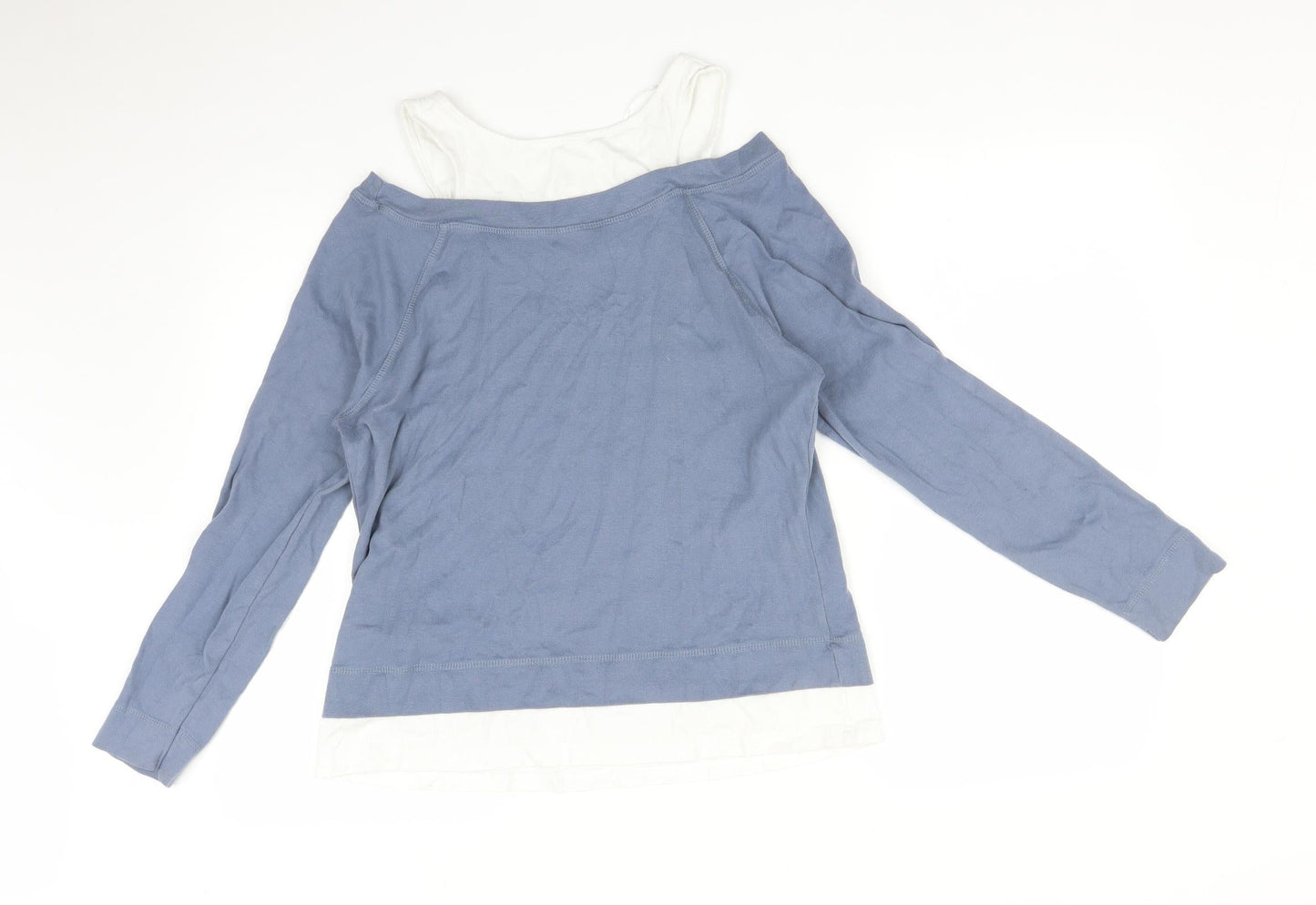 Rainbow Womens Blue   Basic T-Shirt Size L
