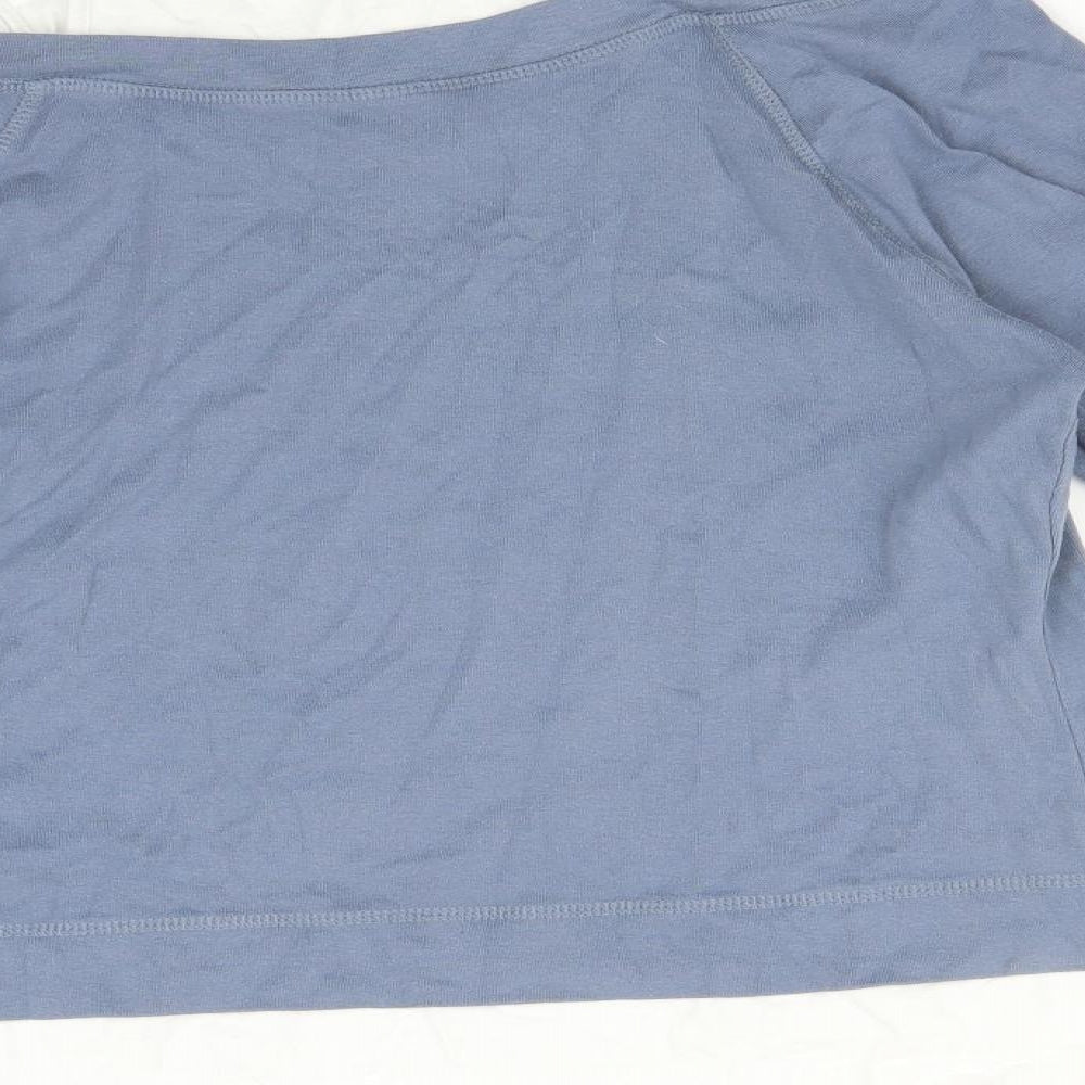 Rainbow Womens Blue   Basic T-Shirt Size L