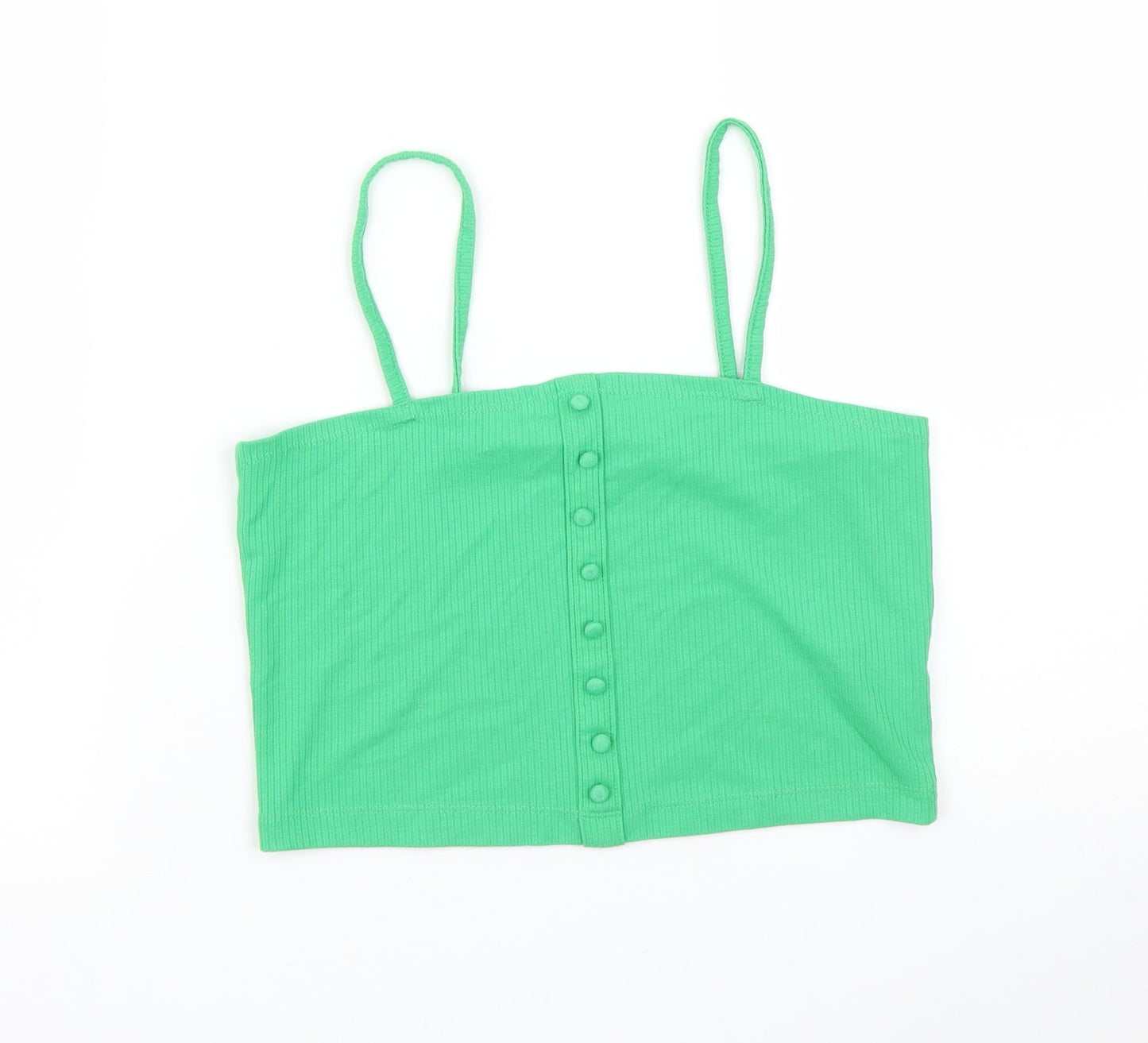 Primark Womens Green   Basic T-Shirt Size S