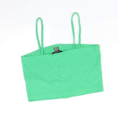 Primark Womens Green   Basic T-Shirt Size S