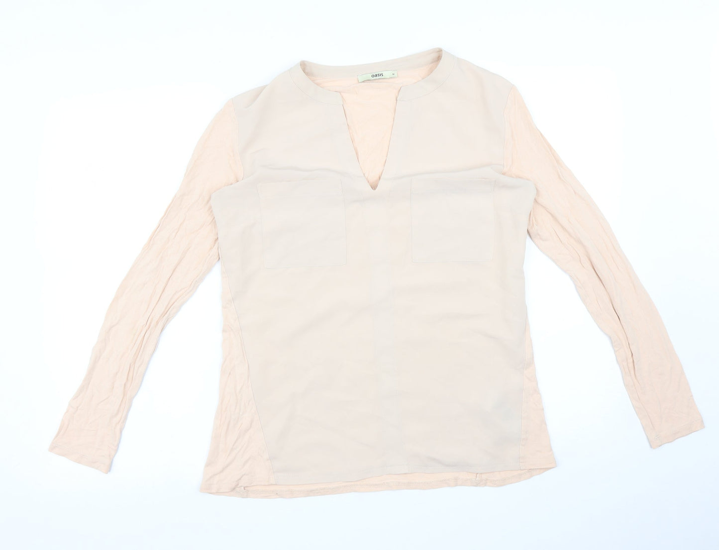 Oasis Womens Pink   Basic T-Shirt Size M