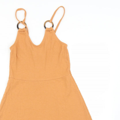 Topshop Womens Orange   A-Line  Size 6
