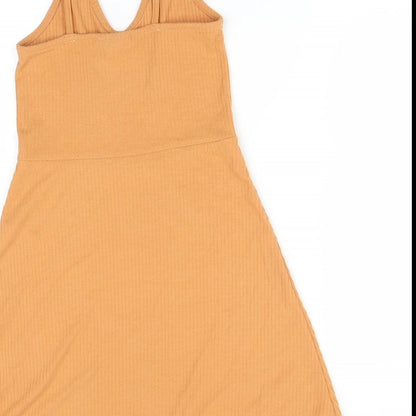 Topshop Womens Orange   A-Line  Size 6