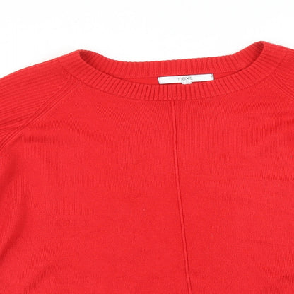 Womens UK Size M NEXT Red Pullover Sweatshirt
