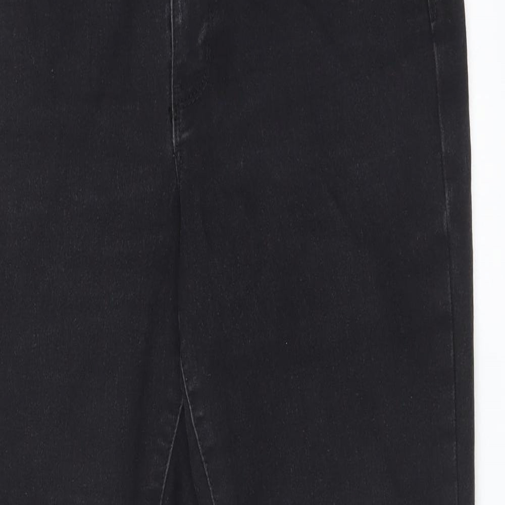 DENIM CO Womens Black   Skinny Jeans Size 12 L27 in