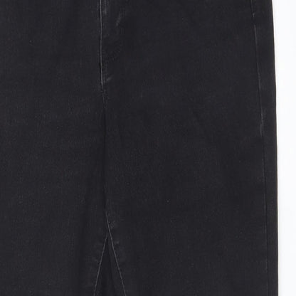 DENIM CO Womens Black   Skinny Jeans Size 12 L27 in