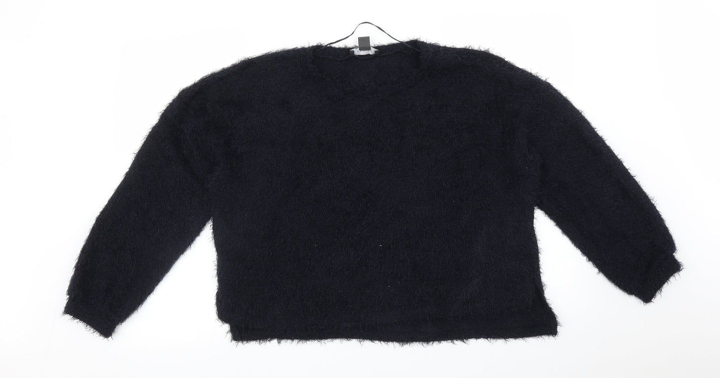 Primark Womens Blue   Pullover Jumper Size M