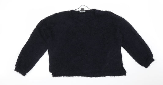 Primark Womens Blue   Pullover Jumper Size M