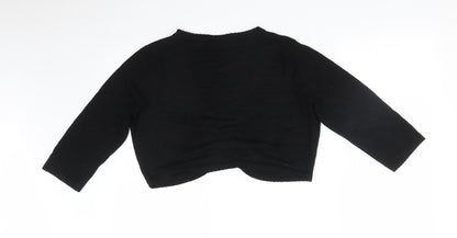 Womens UK Size M Wallis Black Cardigan Jumper