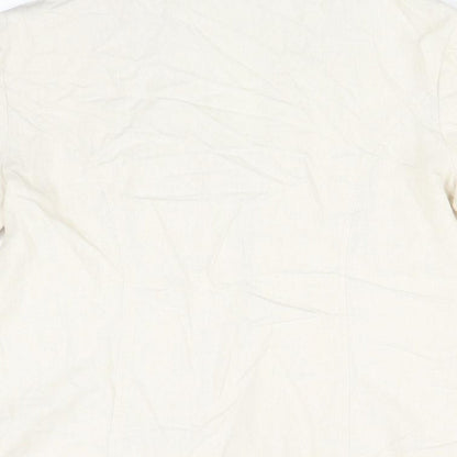 ISLE Womens Beige   Jacket Blazer Size 12