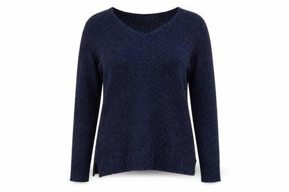 Womens UK Size M Papaya Blue Pullover Jumper