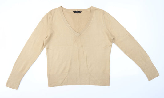 Womens UK Size 18 Dorothy Perkins Brown Pullover Jumper