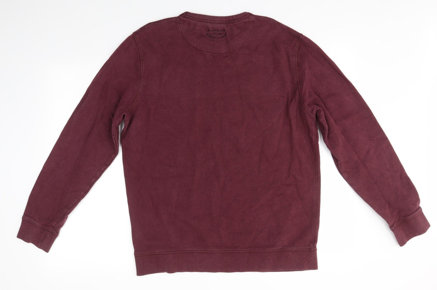 JACK & JONES Mens Purple   Pullover Jumper Size L