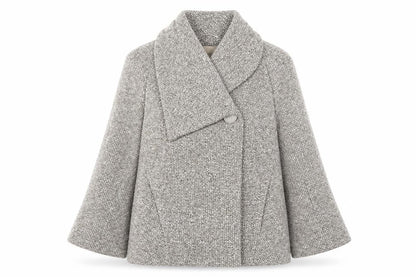 Womens UK Size 14 M&S Brown Overcoat