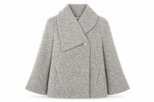 Womens UK Size 14 M&S Brown Overcoat