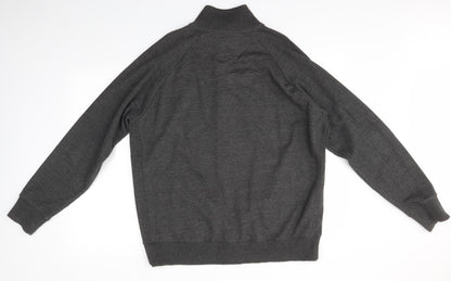 Denim Seventy3 Mens Grey   Full Zip Jumper Size XL