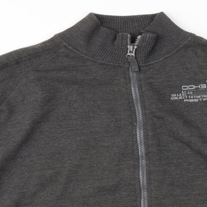 Denim Seventy3 Mens Grey   Full Zip Jumper Size XL