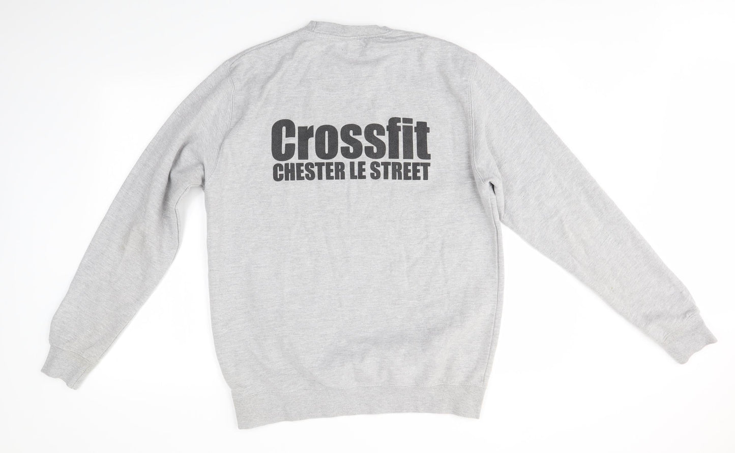 CROSSFIT CHESTER LE STREET Mens Green   Pullover Jumper Size L  - DIG