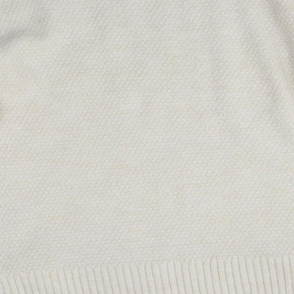 George Womens White   Pullover Jumper Size M