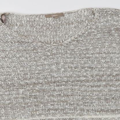 Soon Womens Brown   Pullover Jumper Size 12