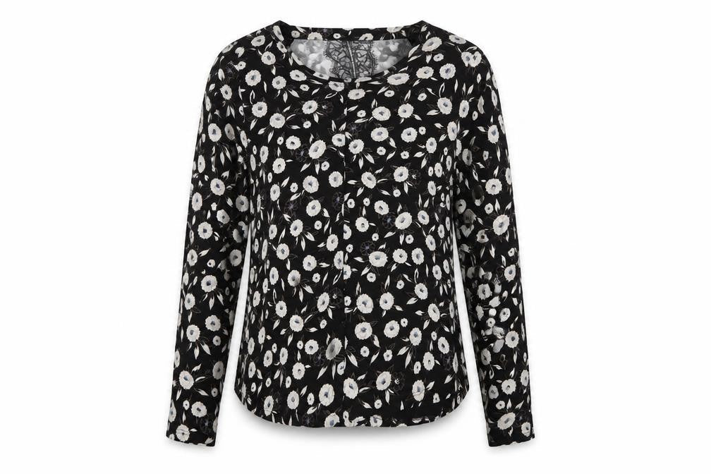 Womens UK Size 16 NEXT Black Basic Blouse