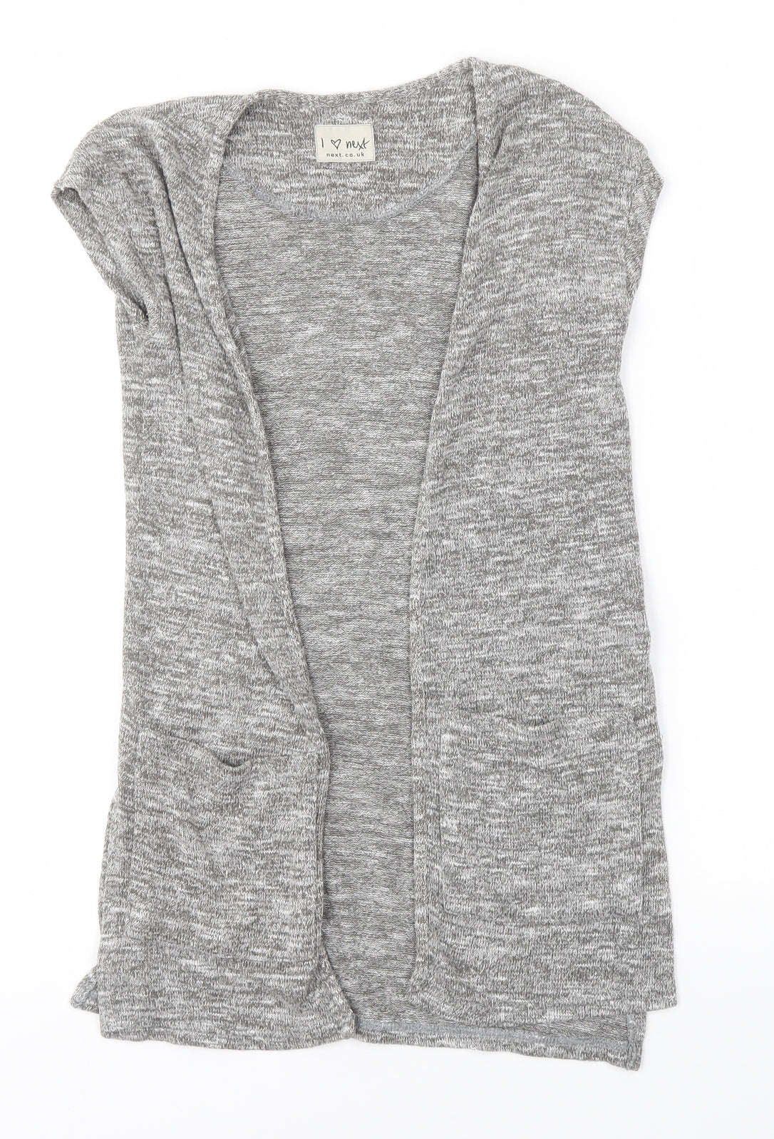 NEXT Girls Grey   Cardigan Jumper Size 3 Years