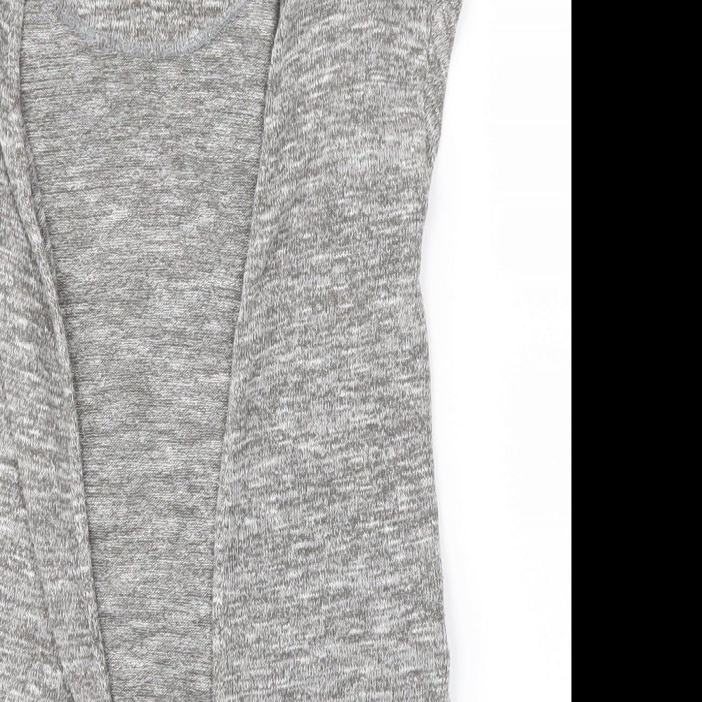 NEXT Girls Grey   Cardigan Jumper Size 3 Years