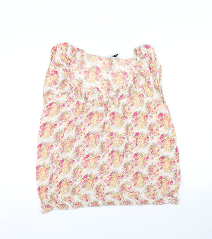 Womens UK Size 20 Dorothy Perkins Multicoloured Basic Blouse