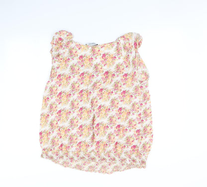 Womens UK Size 20 Dorothy Perkins Multicoloured Basic Blouse