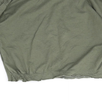 H&M Girls Green   Pullover Jumper Size 9-10 Years