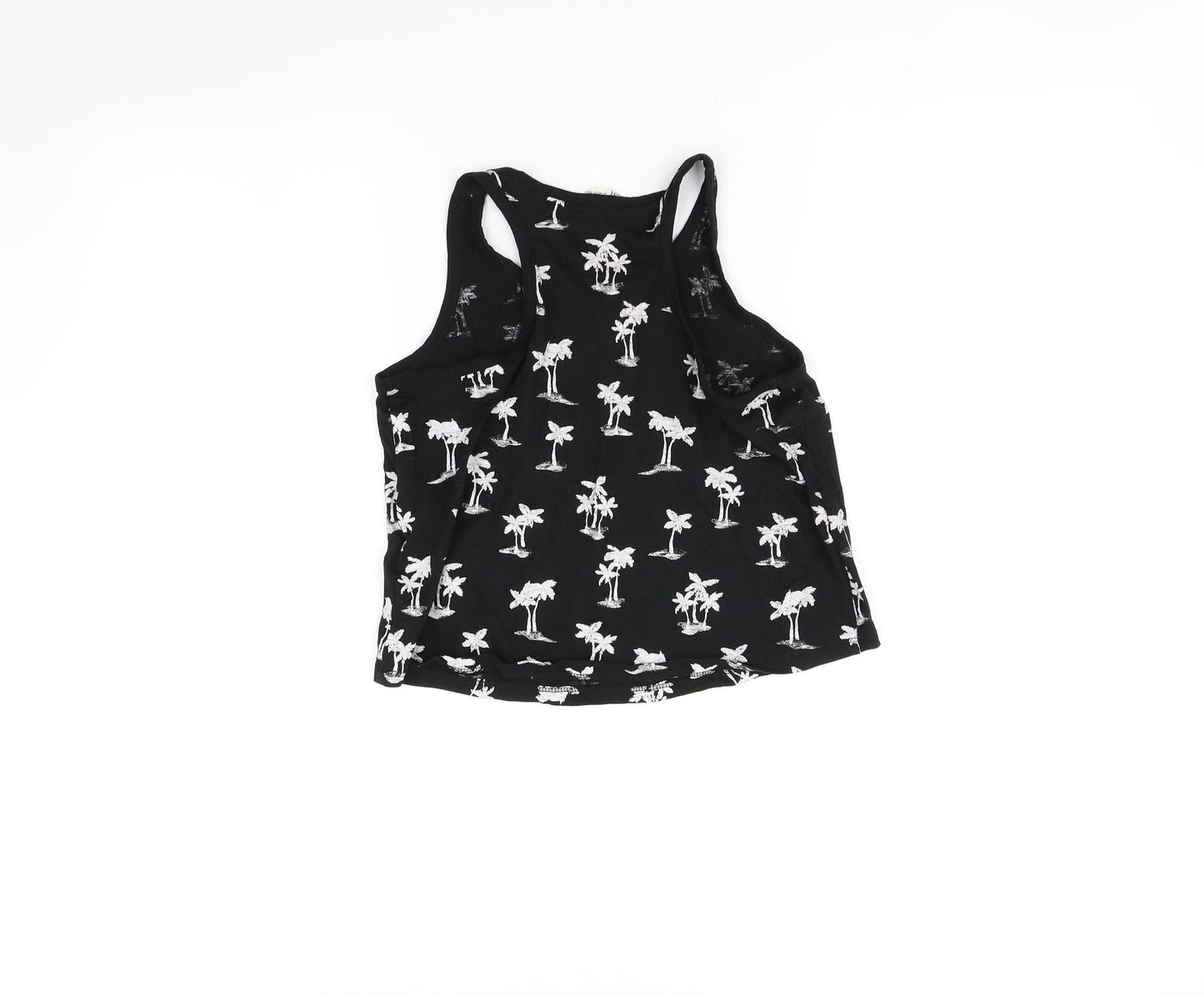 H&M Girls Black   Basic T-Shirt Size 10-11 Years