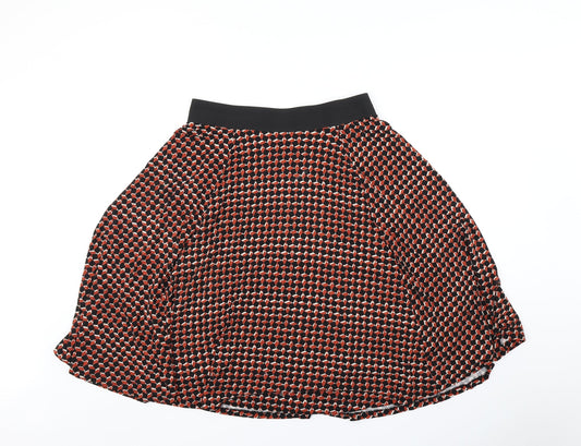Marks and Spencer Womens Orange   A-Line Skirt Size 14