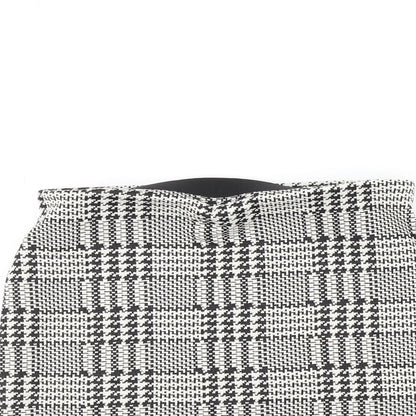 New Look Womens Multicoloured Check  Mini Skirt Size 10