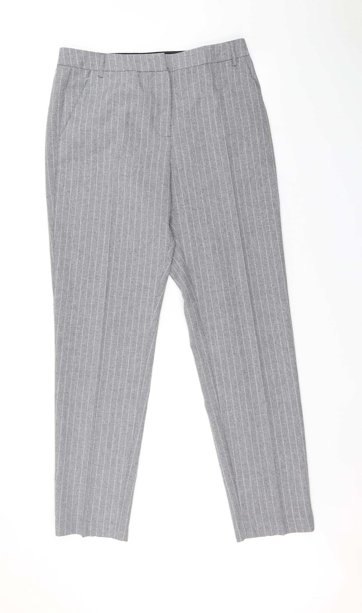 St Tropez Womens Grey   Trousers  Size L L30 in