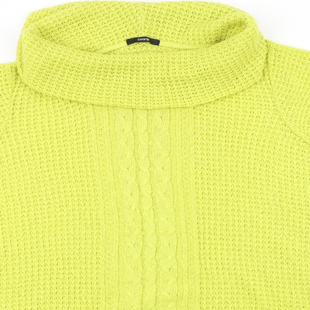 George Womens Green   Pullover Jumper Size 20