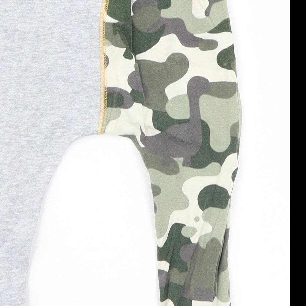 NEXT Baby Grey Camouflage  Sweatpants Trousers Size 9-12 Months