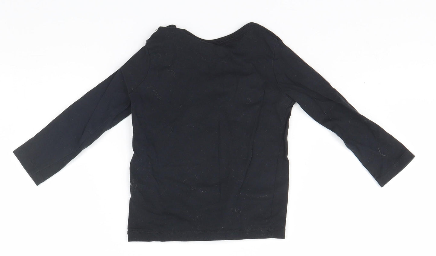F&F Baby Black   Basic T-Shirt Size 9-12 Months  - Legend
