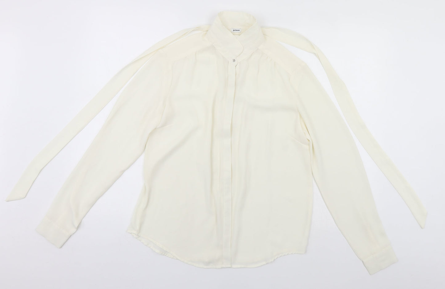 Womens UK Size  Pimkie White Basic T-Shirt