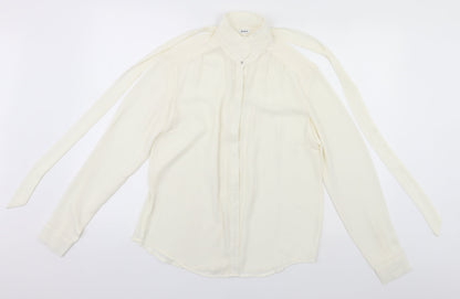 Womens UK Size  Pimkie White Basic T-Shirt