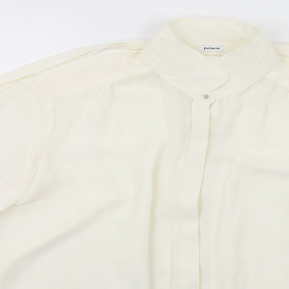 Womens UK Size  Pimkie White Basic T-Shirt